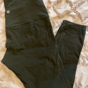 Lululemon Dark Olive Align Leggings